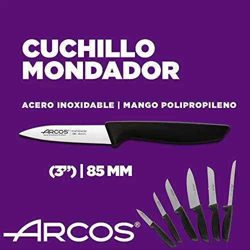 Arcos 6-Piece Professional Kitchen Knife Set – Stainless Steel - Image 7