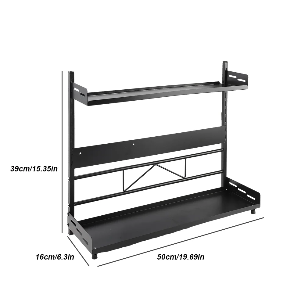 Kitchen Shelves With Storage Rack - Image 3