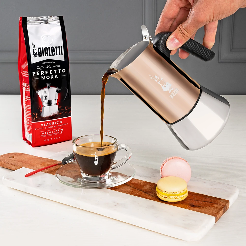 Bialetti Venus Moka Pot – Induction & Gas Stovetop Coffee Maker - Image 5